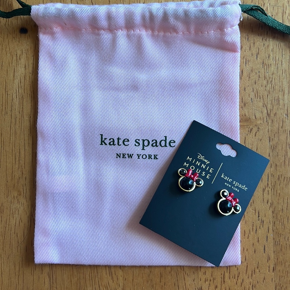 Kate Spade Minnie Mouse Earrings